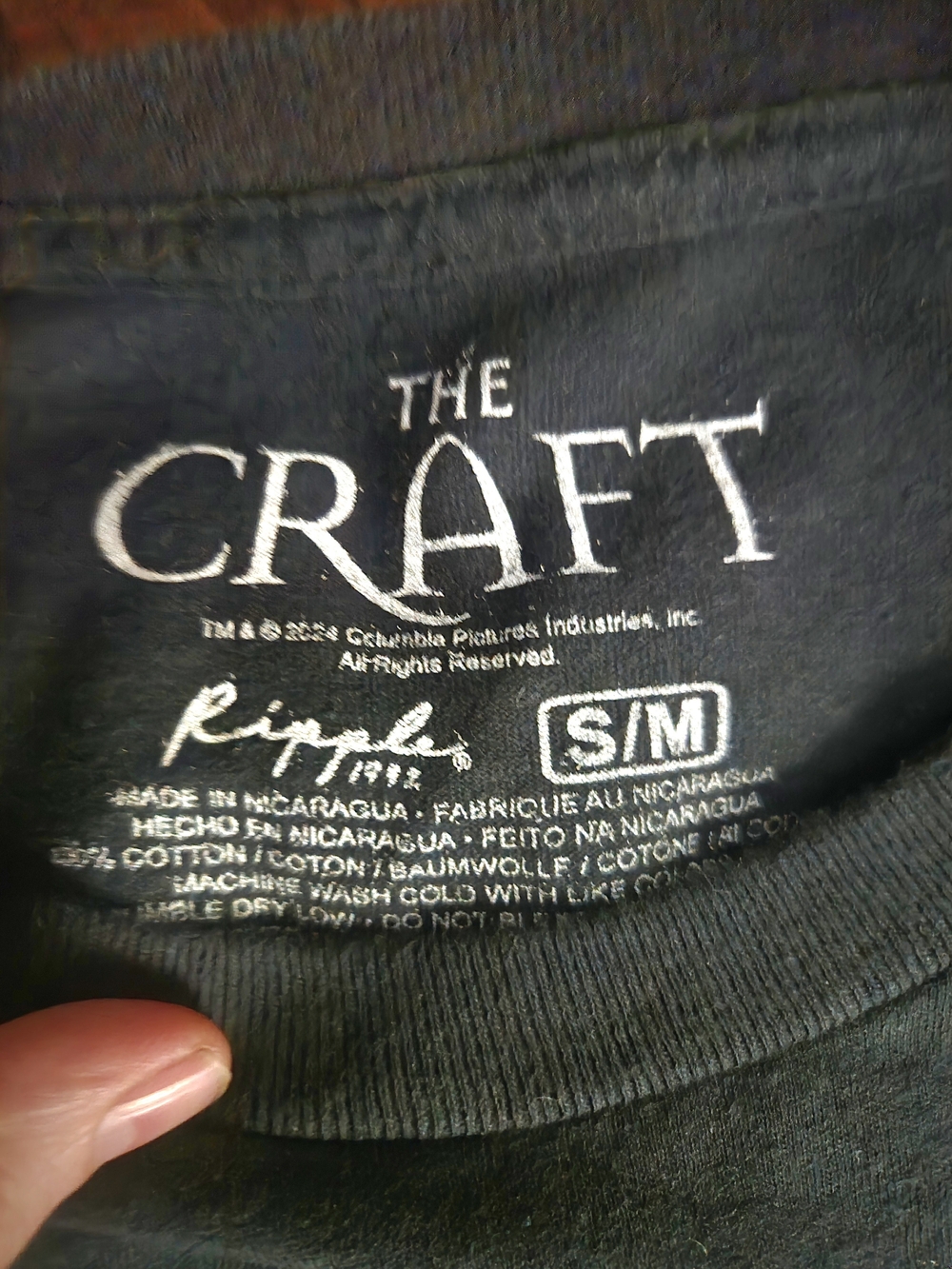 The Craft Oversized Unisex Graphic Tee - Picture 3 of 3